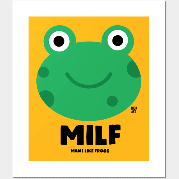 MILF Wall Art by toddgoldmanart